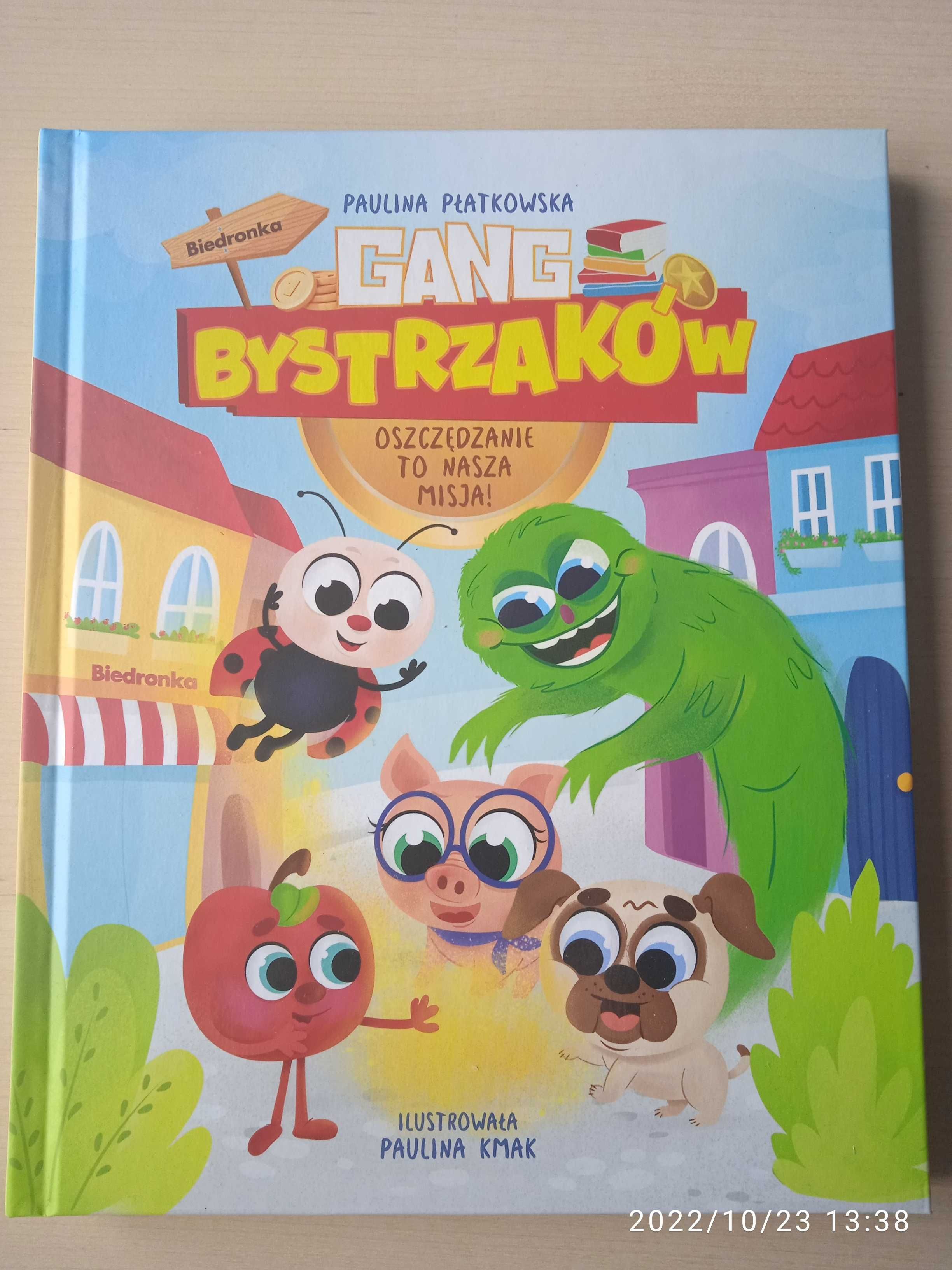 Książka: "Gang Bystrzaków." Biedronka