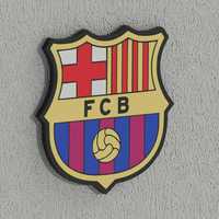 Herb FC Barcelona na ścianę