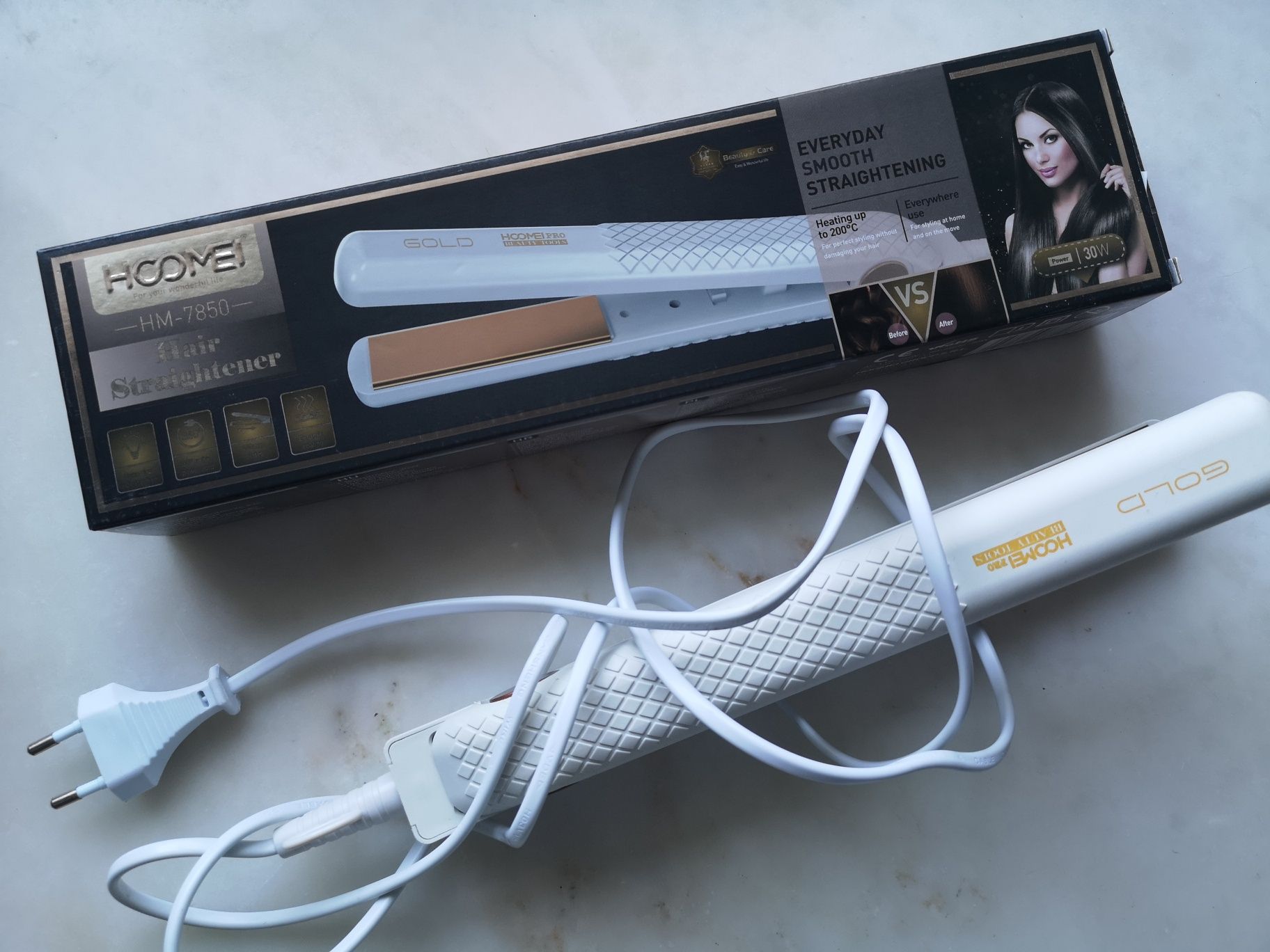 Placa cerâmica - hair straightener - alisador