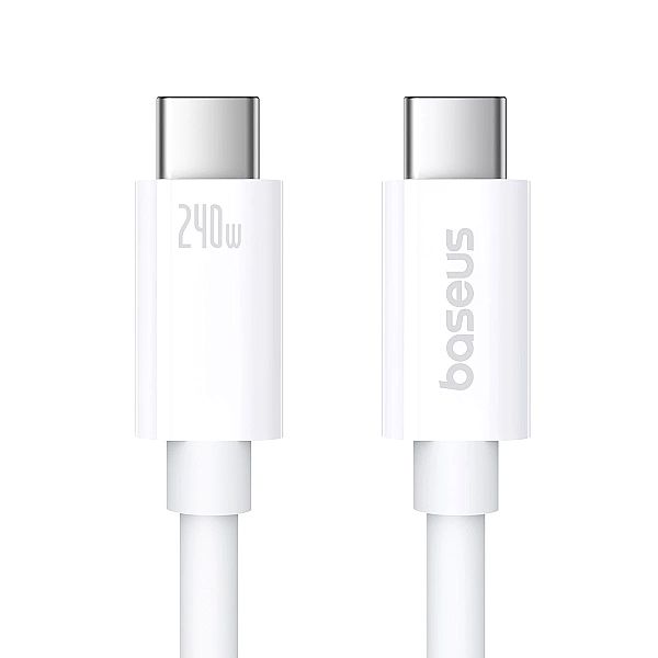 Kabel Baseus Superior 2 CB USB-C / USB-C USB4/240W 1.8m - biały
