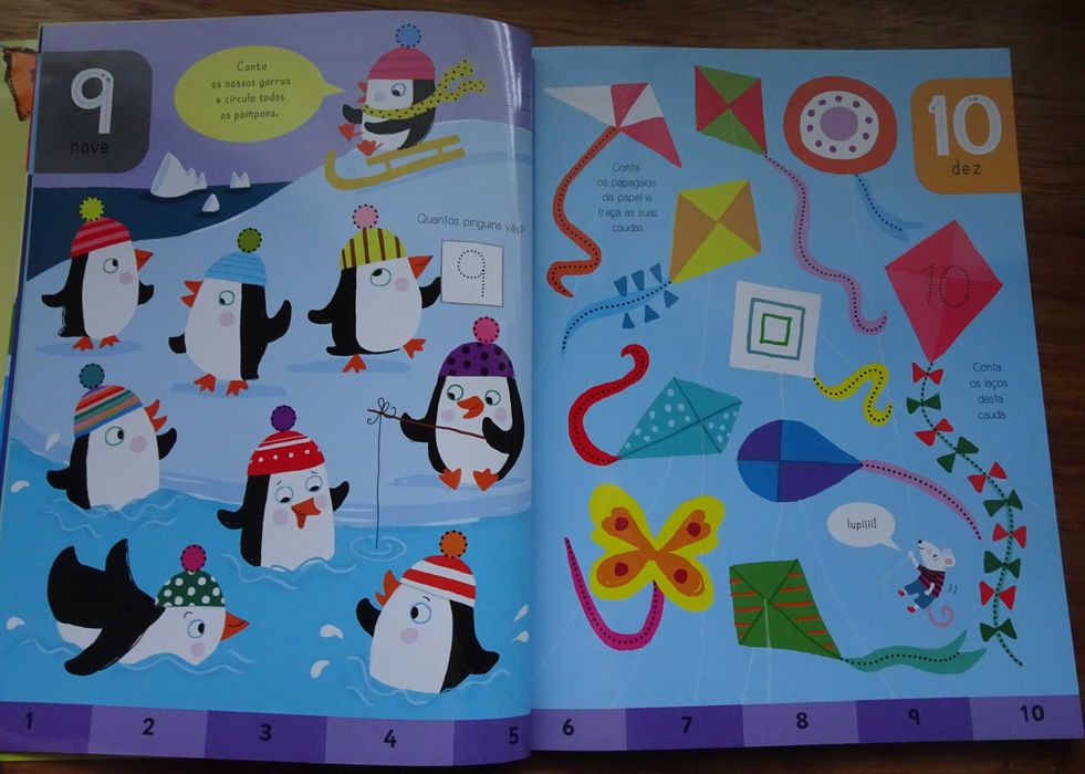 O Meu Primeiro Escreve e Apaga - Números de 1 a 20 (3 a 5 Anos)