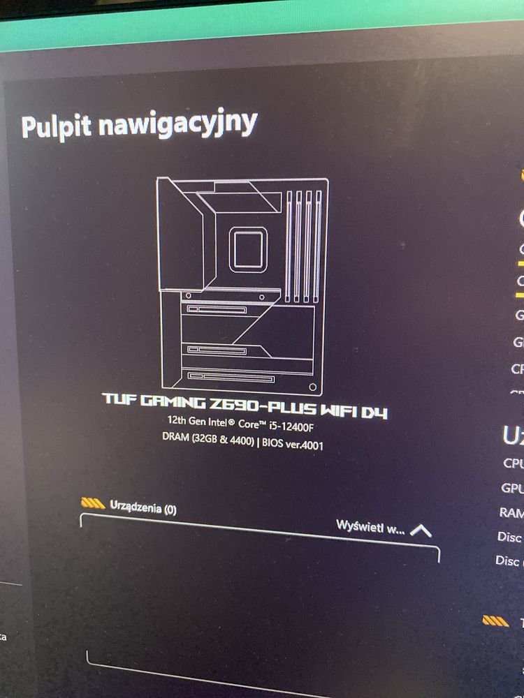 Zestaw Gamingowy Rtx3060ti+i5-12400f
