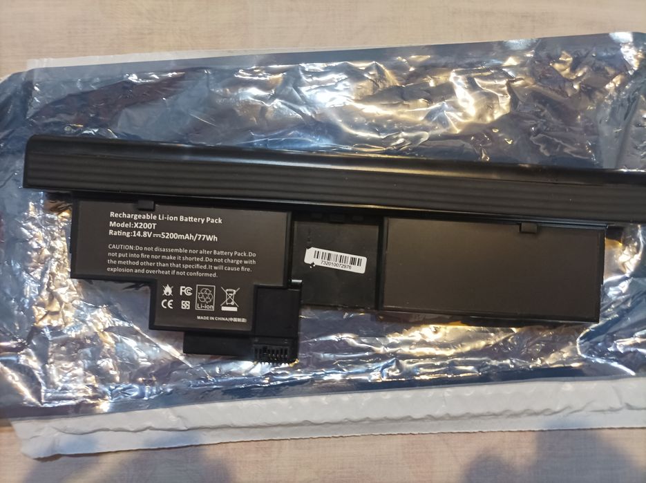 Батарея акумулятор для LENOVO. X200T