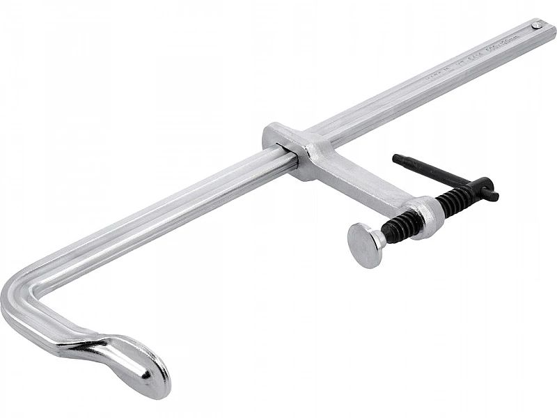 Ścisk Stolarski, Spawalniczy, Śrubowy Kuty Typ F 400X120 Mm Yt-6413 Ya
