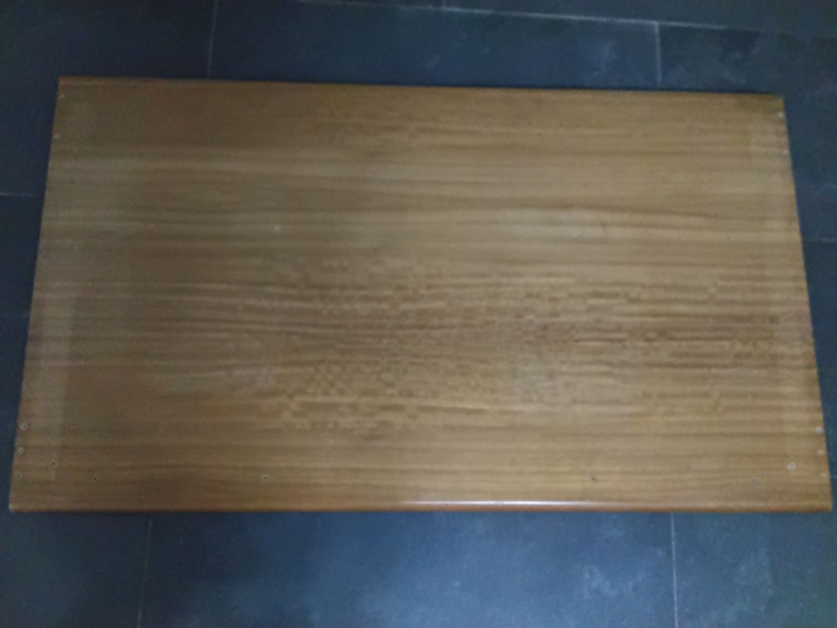 Secretária rectangular madeira