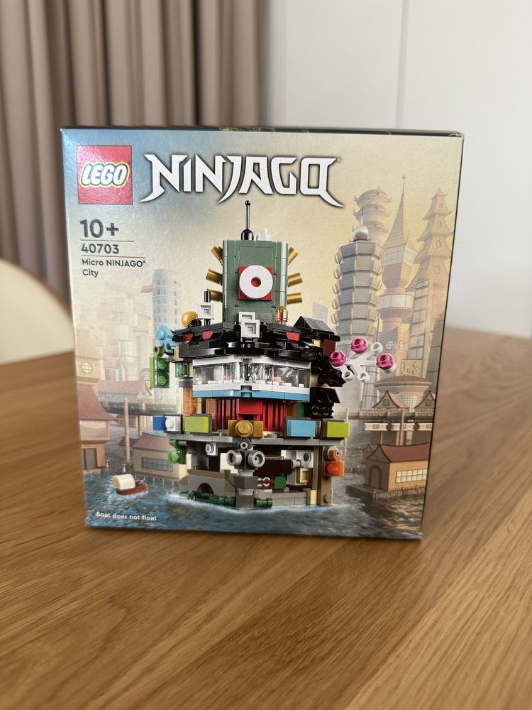 Lego 40703 i 40704 Mikro-miasto Ninjago