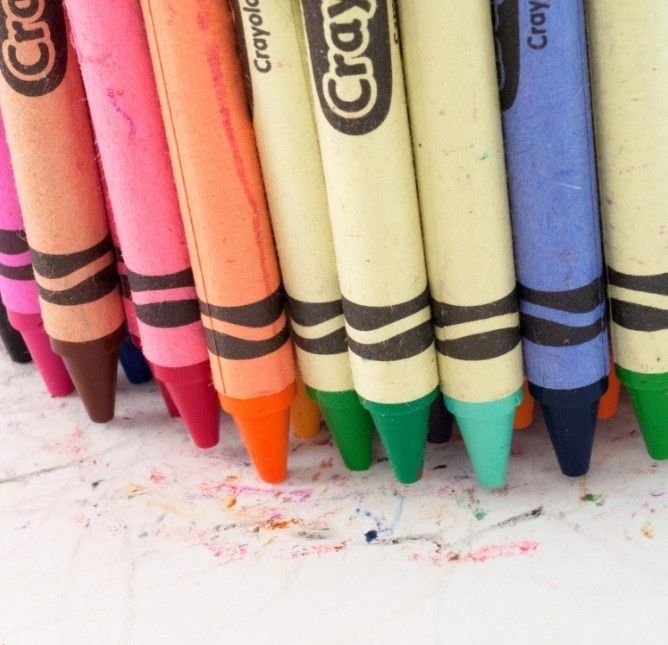 Кольорові маркери, фломастери воскові олівці Crayola (оригінал США)