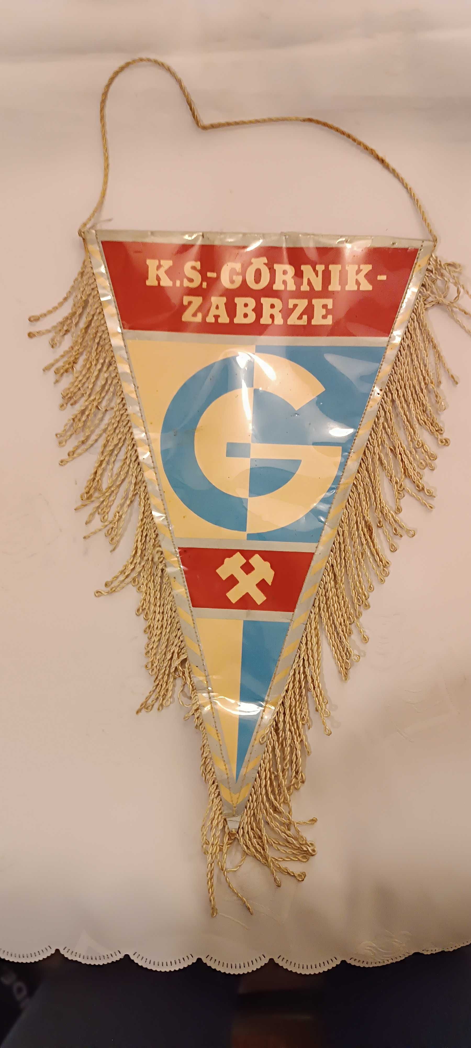 Proporczyk Górnik Zabrze - lata 70