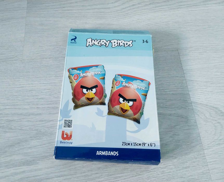 3-6 lat rękawki do pływania angry birds na basen