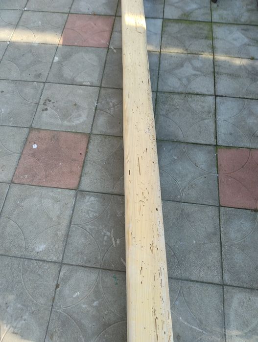 Stara belka zaimpregnowana do lakierowania