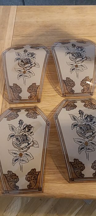 Piękny stary ceramiczny żyrandol PRL