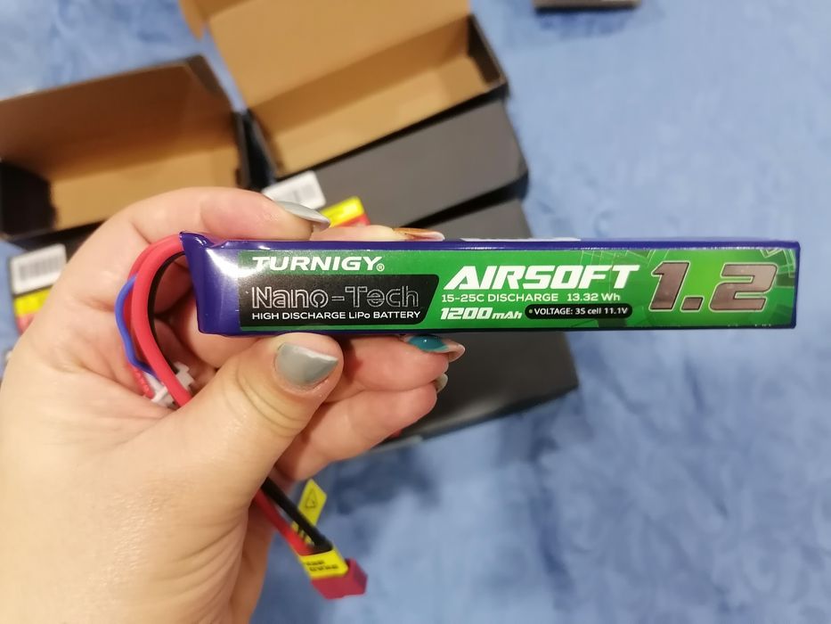 Baterias Airsoft 1200mAh 3S 15~25C