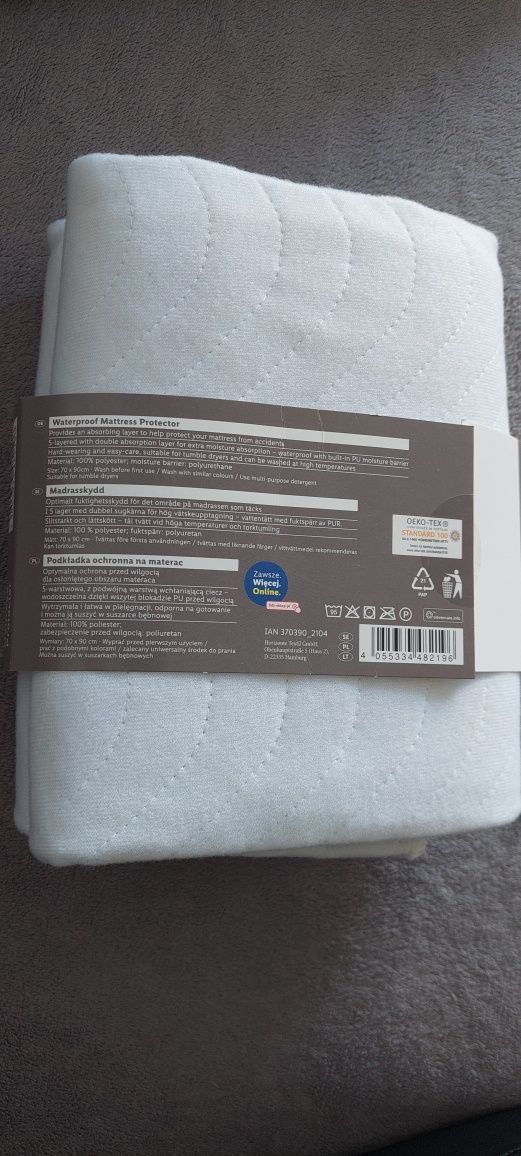 Podkładka ochronna na materac