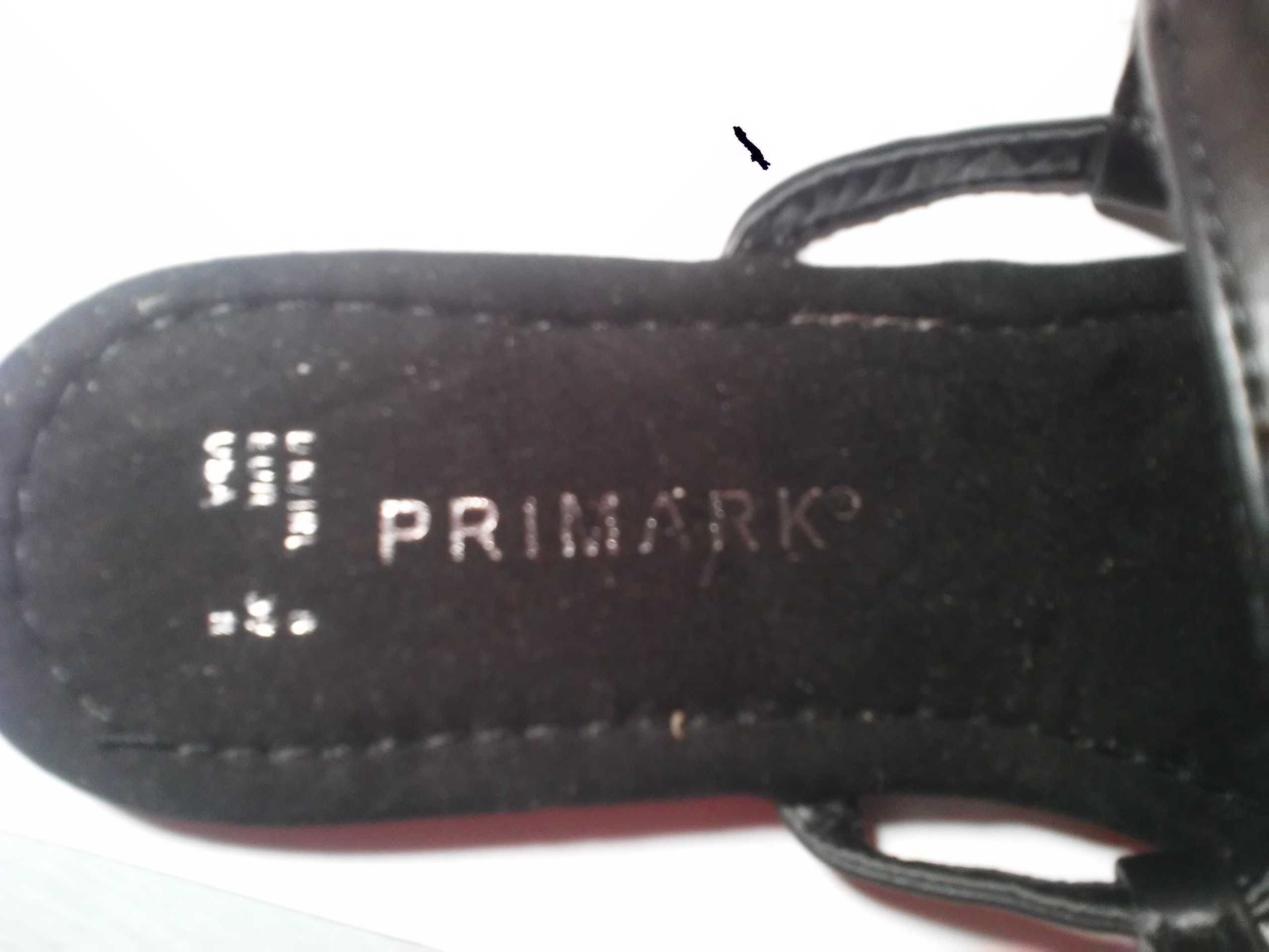 buty sandały/ japonki nowe- PRIMARK 6/39