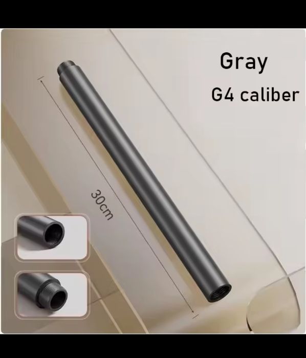 Удлинитель для душевой системы, тропический душ, на 30 см.