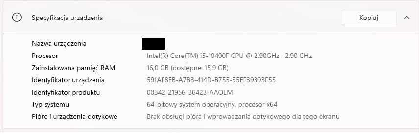 Komputer NTT Game i5 GTX1650 z zestawem!
