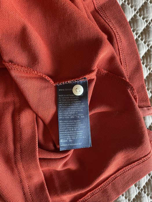 Tommy Hilfiger Polo slim em algodão biológico por estrear