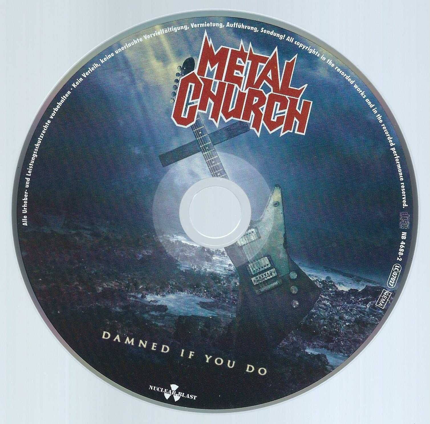 CD Metal Church - Damned If You Do (2018) (Nuclear Blast)