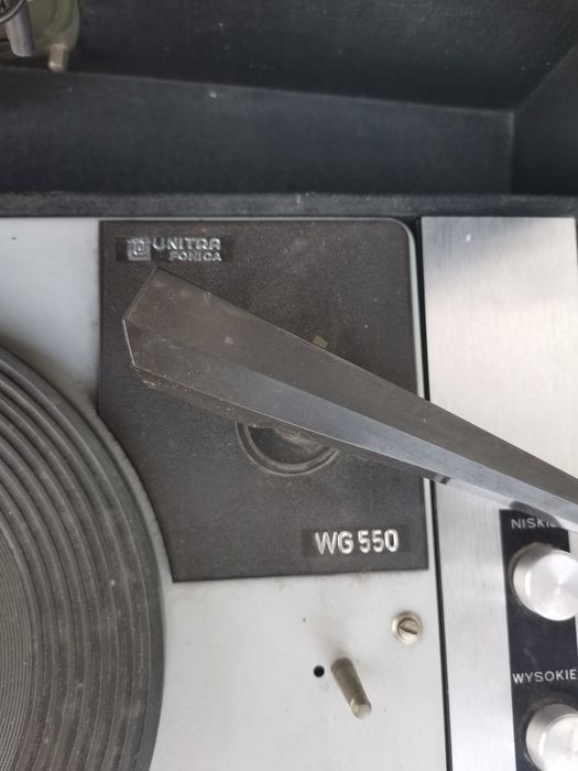 Gramofon Unitra Fonica WG550, okazja 200zl