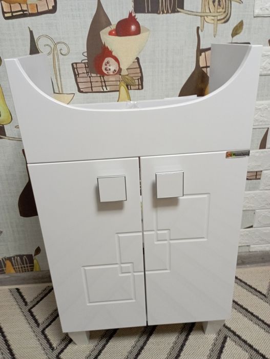 Меблі в ванну кімнату тумба, тумбочка (без мийки). 50см