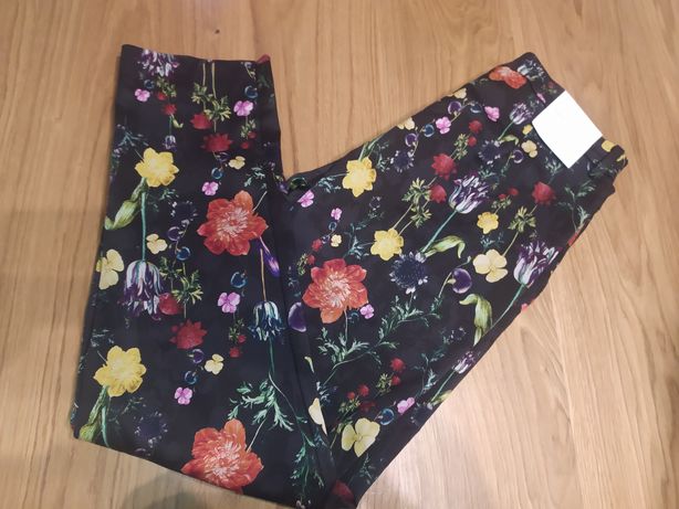 H&M 40 spodnie fason slacks nowe z metką chino