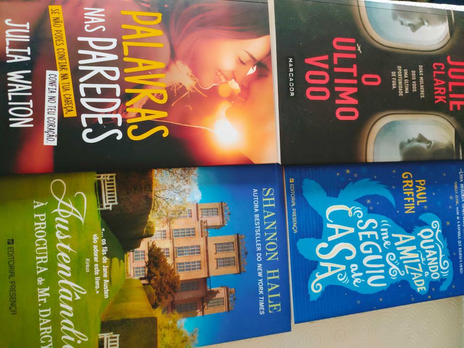 Livros novos e semi novos para prendas 5€ cada