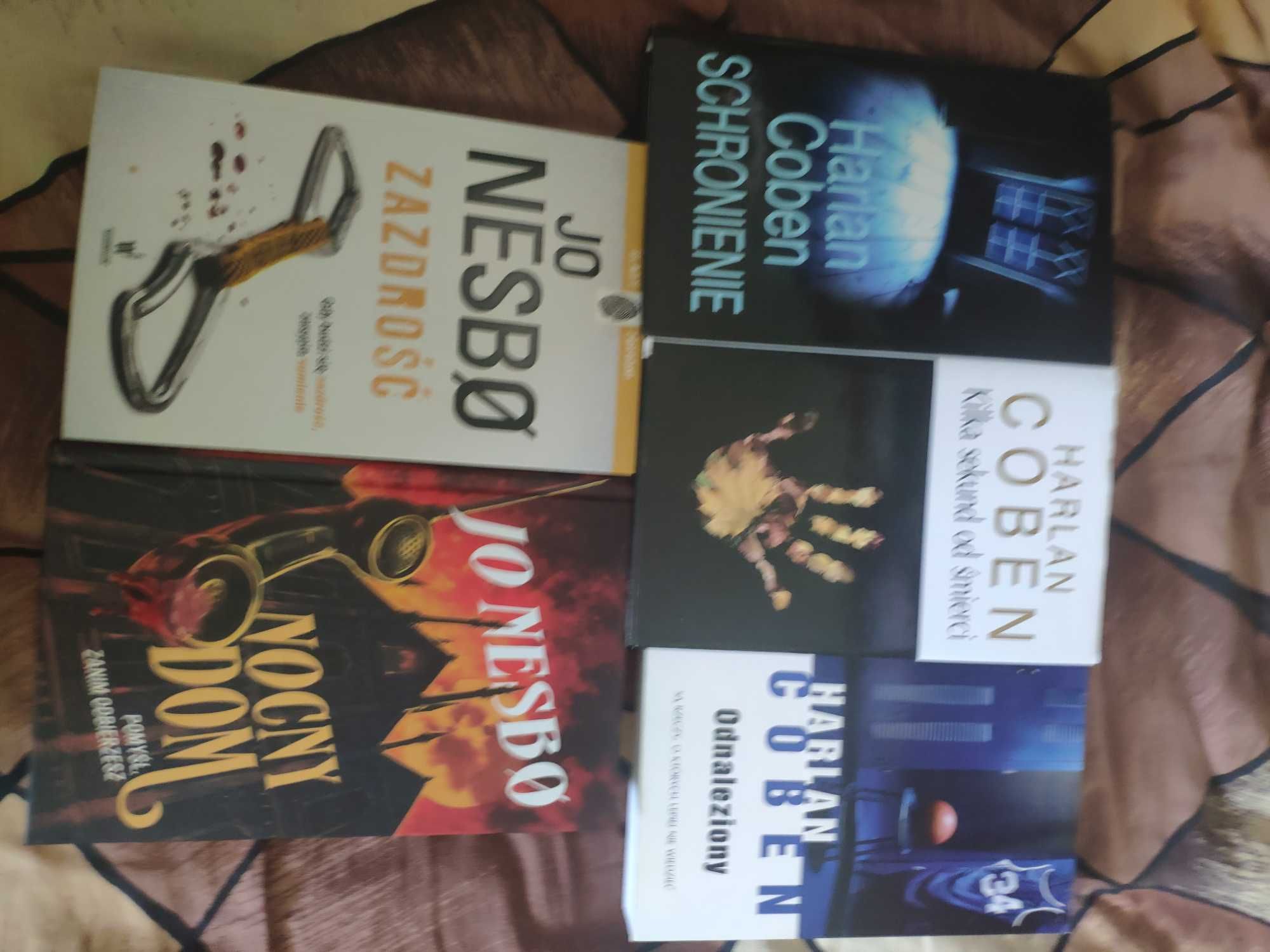 Harlan Coben Jo Nesbo zestaw książek