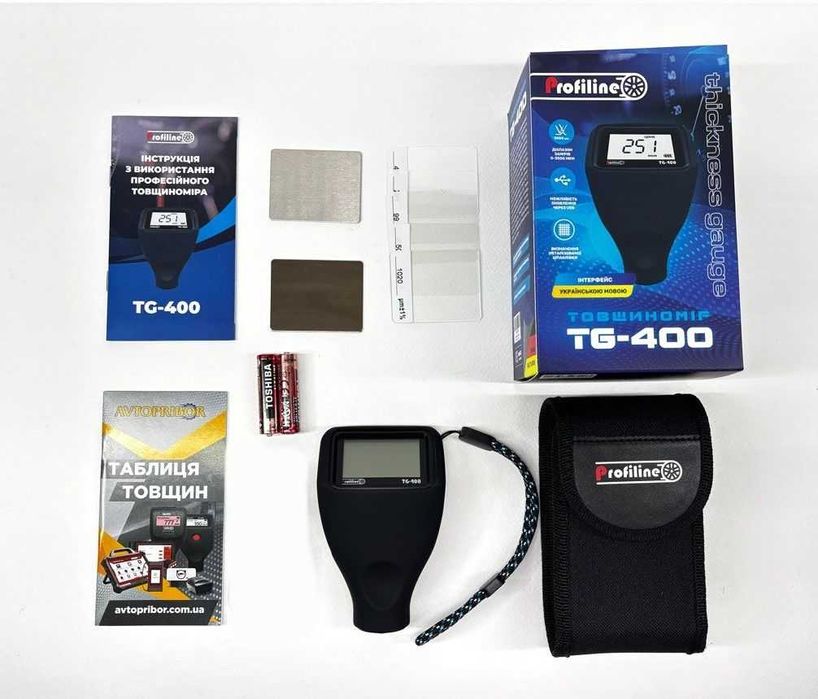 Товщиномір Profiline TG-400 НОВИНКИА 2025 сканер автосканер Черкаси