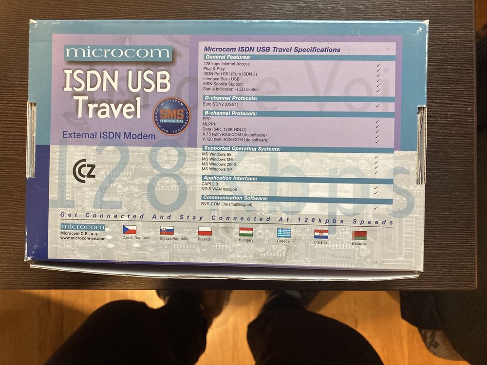 Modem ISDN USB Travel „microcom”