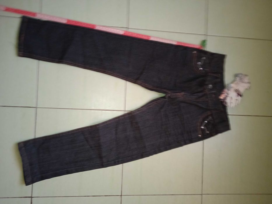 11 пар джинсов для девочки вместе на 12 лет рост 152 см(худая)