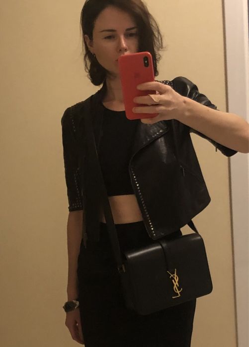 Шкіряна куртка Plein Sud вінтаж