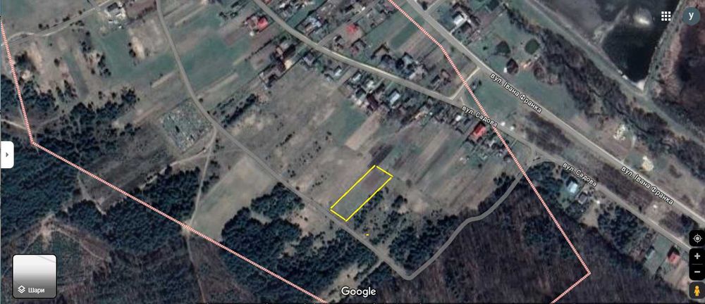 Продаж земельної ділянки під забудову