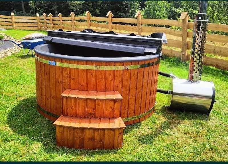 Balie ogrodowe z piecem zewnętrznym. Balia ogrodowa, ruska bania Tanio