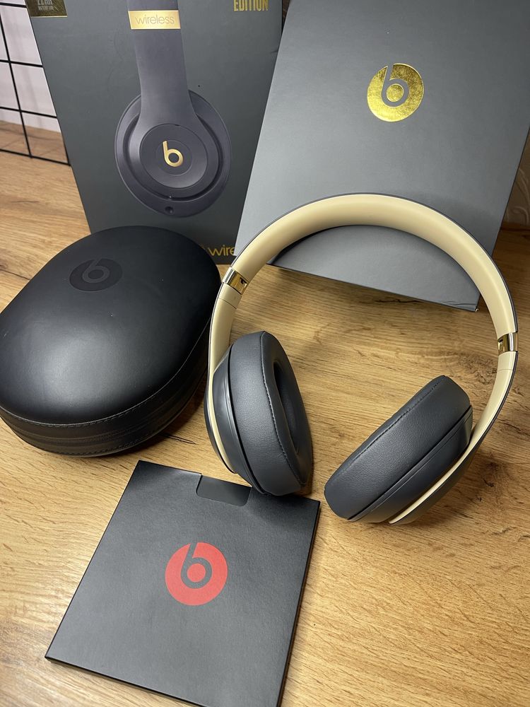 Навушники beats studio 3 wireless Оригінал Shadow Gray