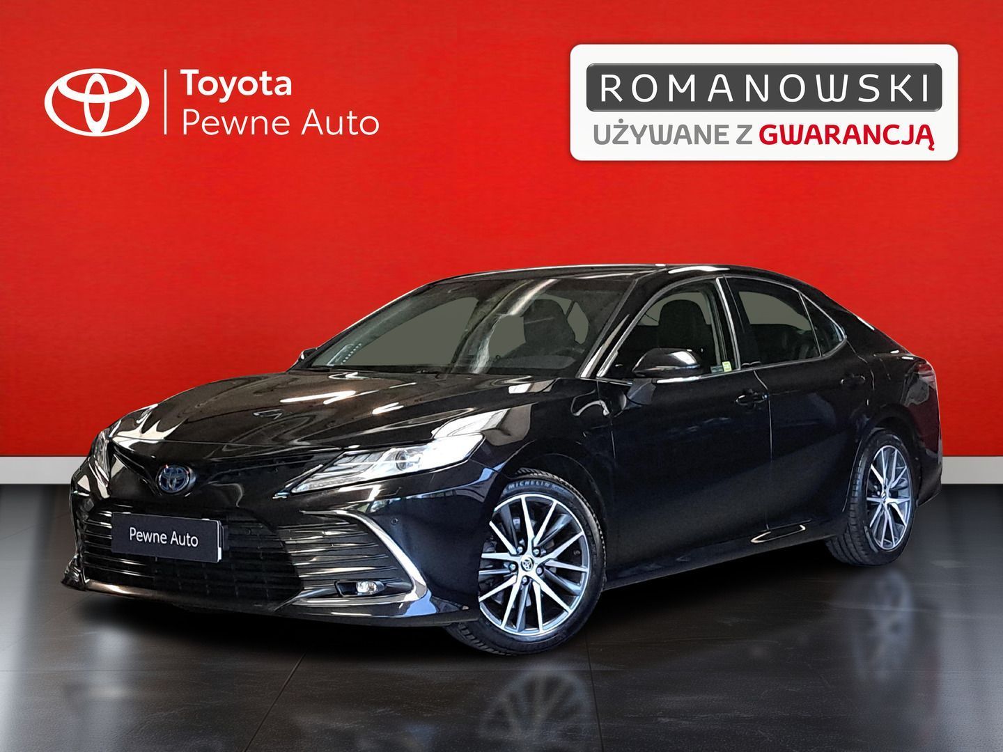 Toyota Camry 2.5 Hybrid Executive CVT, serwis ASO, 1 wł., Salon PL, fv VAT 23%