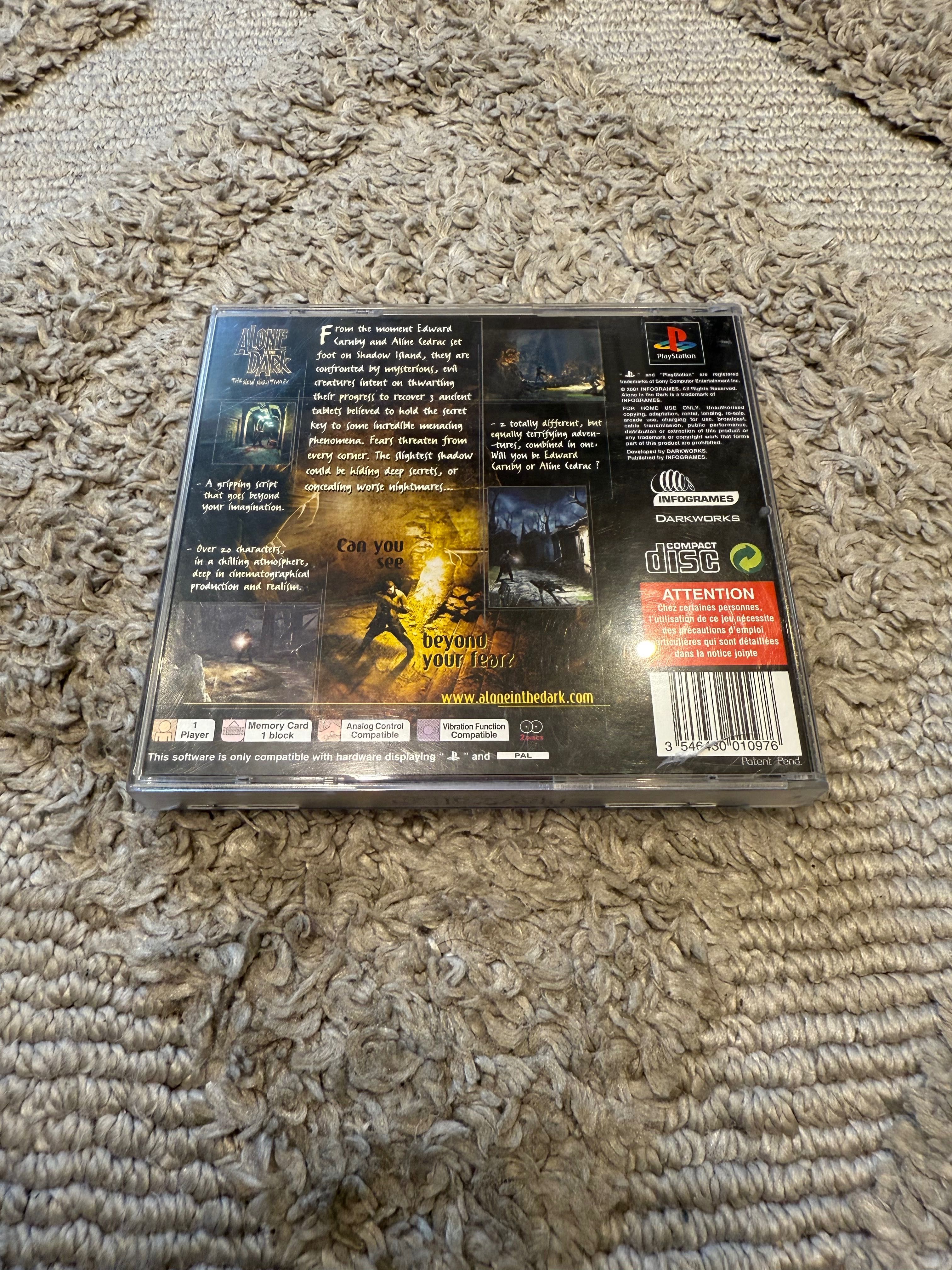 alone in the dark the new nightmare ps1