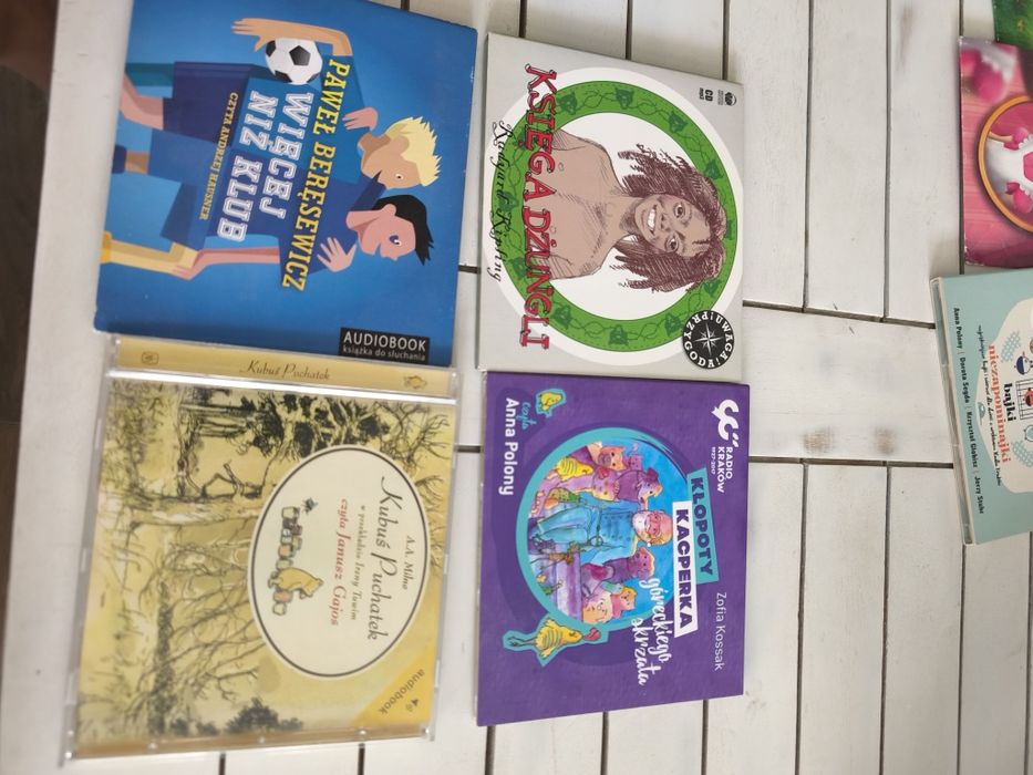 Zestaw audiobooków dla dzieci
