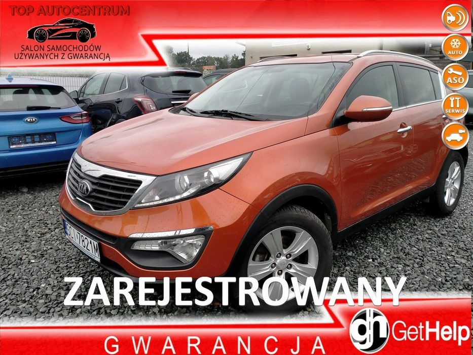 Kia Sportage Active 1.6 GDI 135 KM Klimatronic Kamera Alu PDC Kredyt Bez BIK