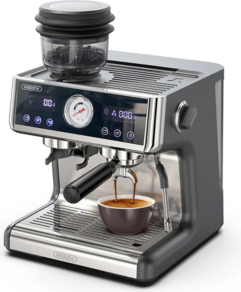 Кавомашина HiBREW з подвійним бойлером Barista Pro Espresso H7A