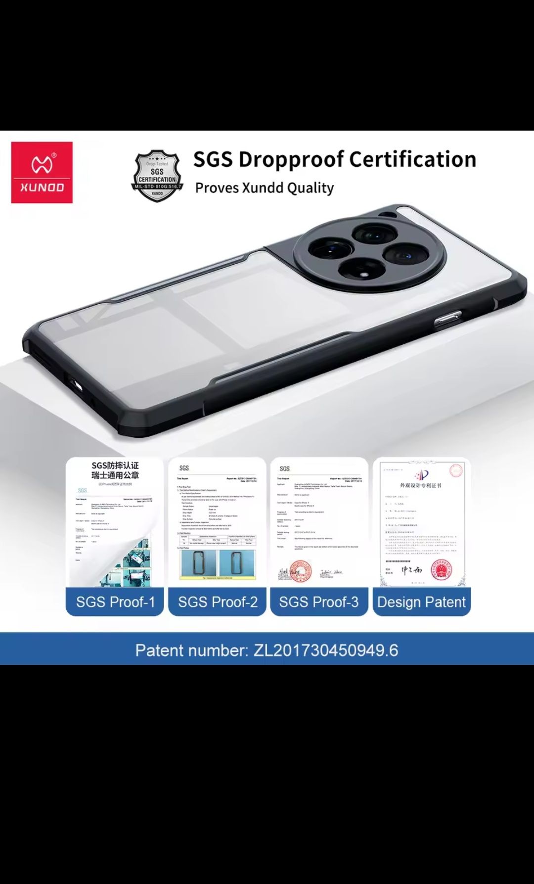Nowe etui dla OnePlus 13 Xundd case futerał plecki