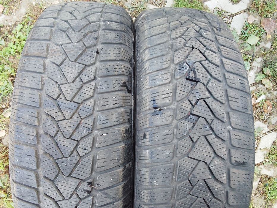 2 Opony zimowe 195/65r15 UNIROYAL 2021r