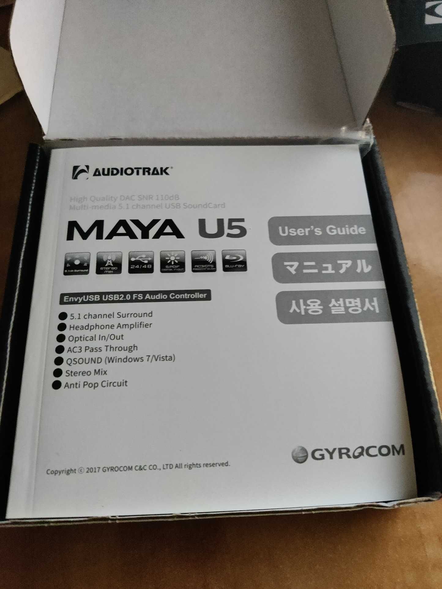 Audiotrak MAYA U5 USB