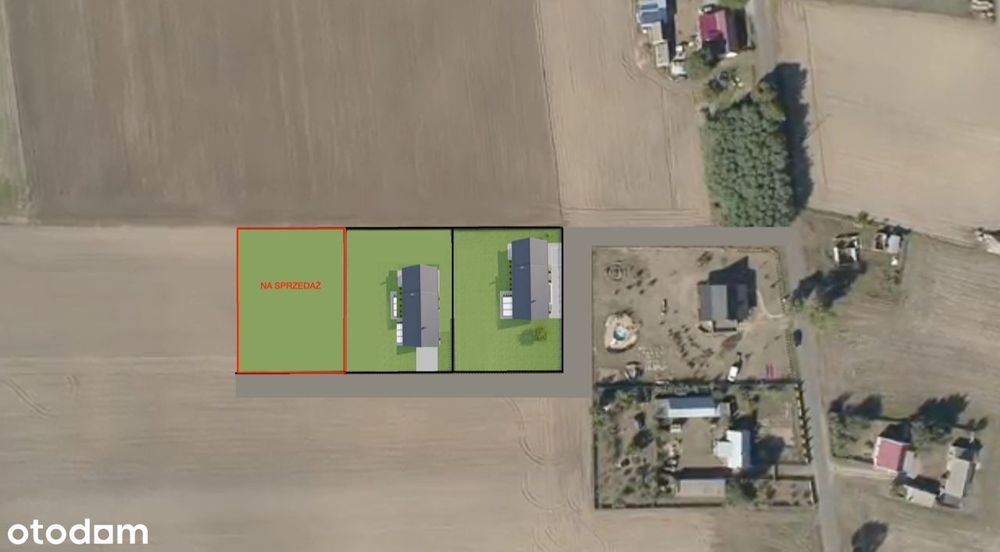 Działka na budowlana na sprzedaż.