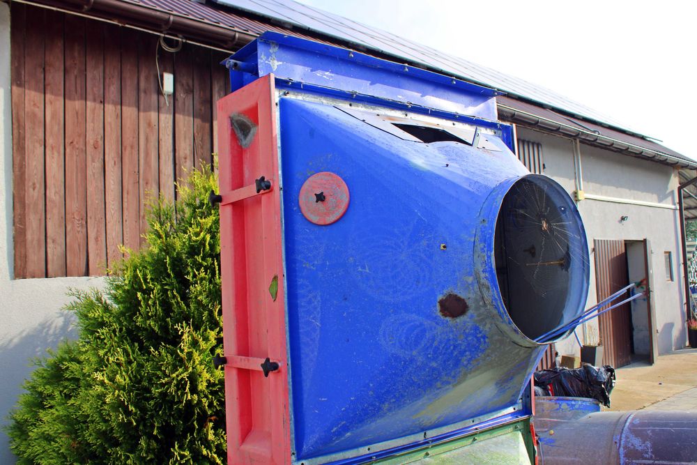 Suszarnia do kukurydzy zboża gryki soji słoecznika w ruchu ciągłym