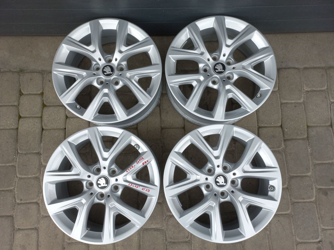 Felgi aluminiowe 17" 5x112 do Skoda