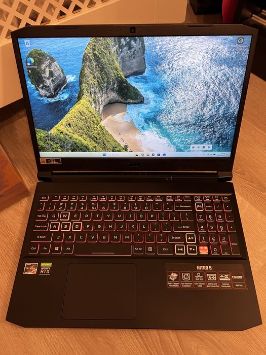Laptop Acer Nitro 5 RTX 3070 Ryzen 5 1TB SSD