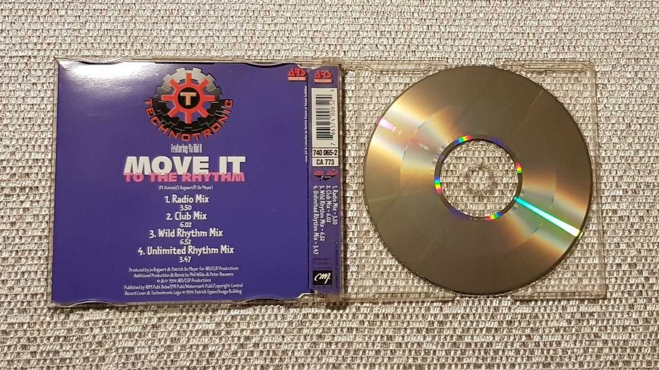 TECHNOTRONIC Move It To The Rhythm Singiel Maxi CD [1994]