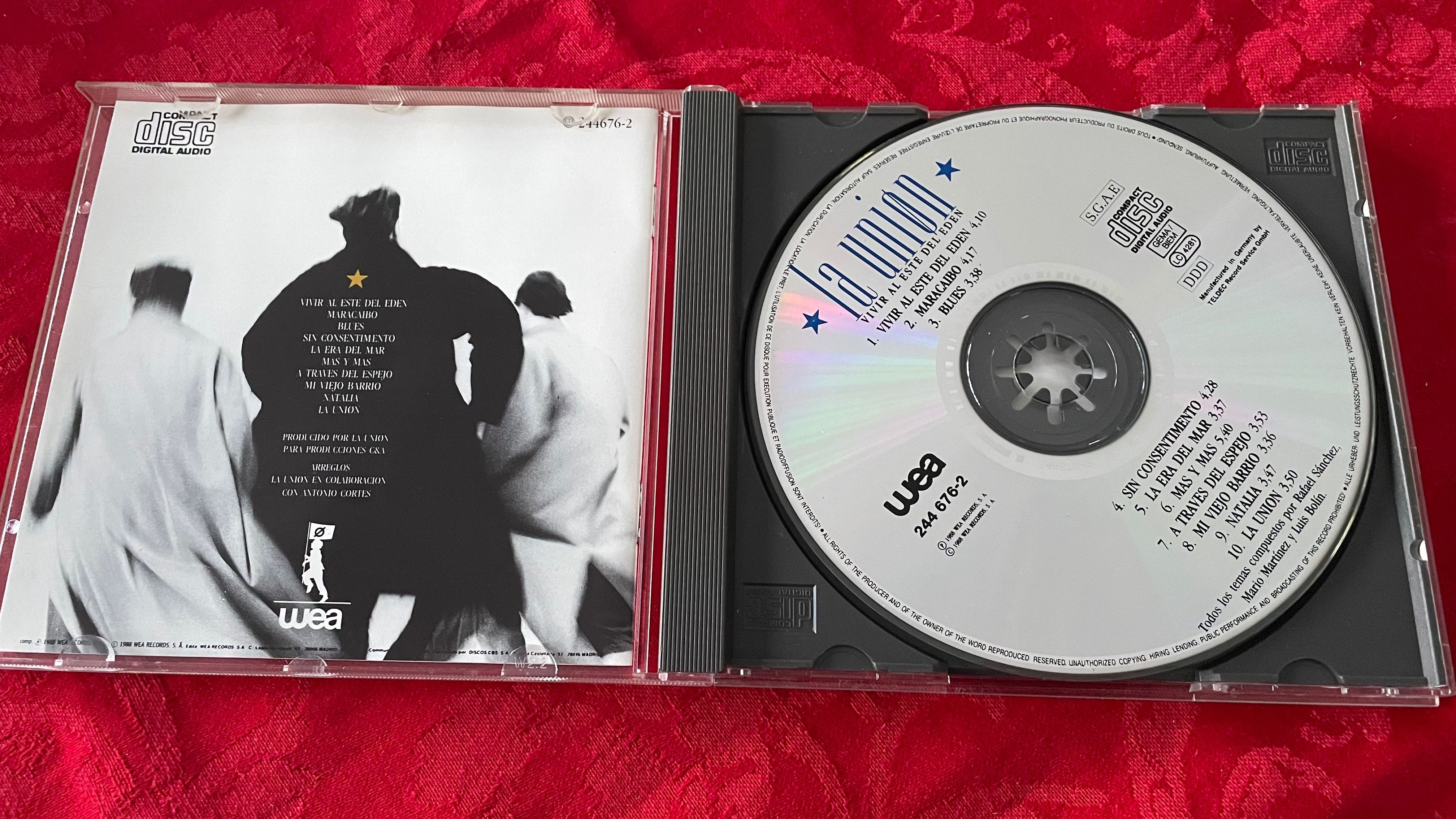 La Unión ‎– Vivir Al Este Del Eden - cd