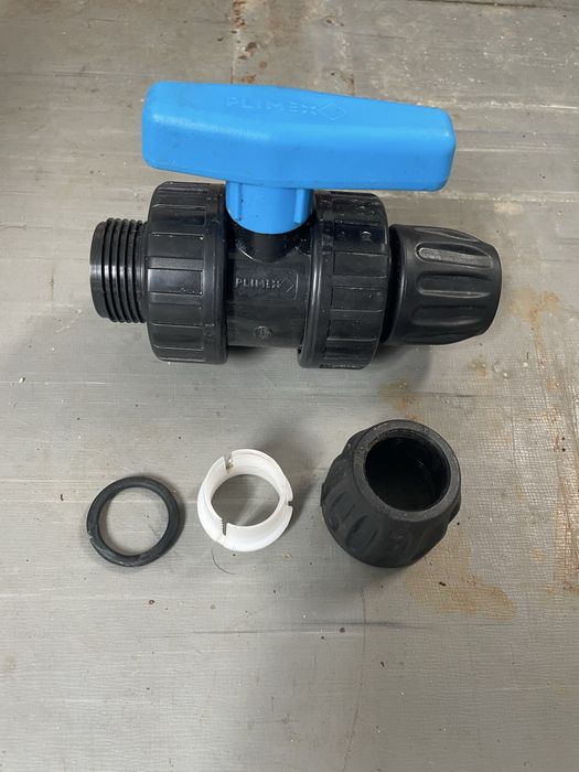 Valvula plimex de pvc para rega