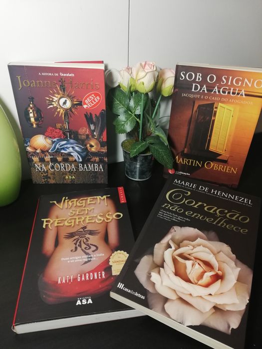 Livros em bom estado, preço individual